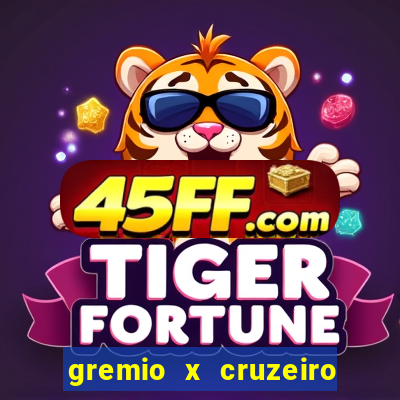 gremio x cruzeiro ao vivo hd